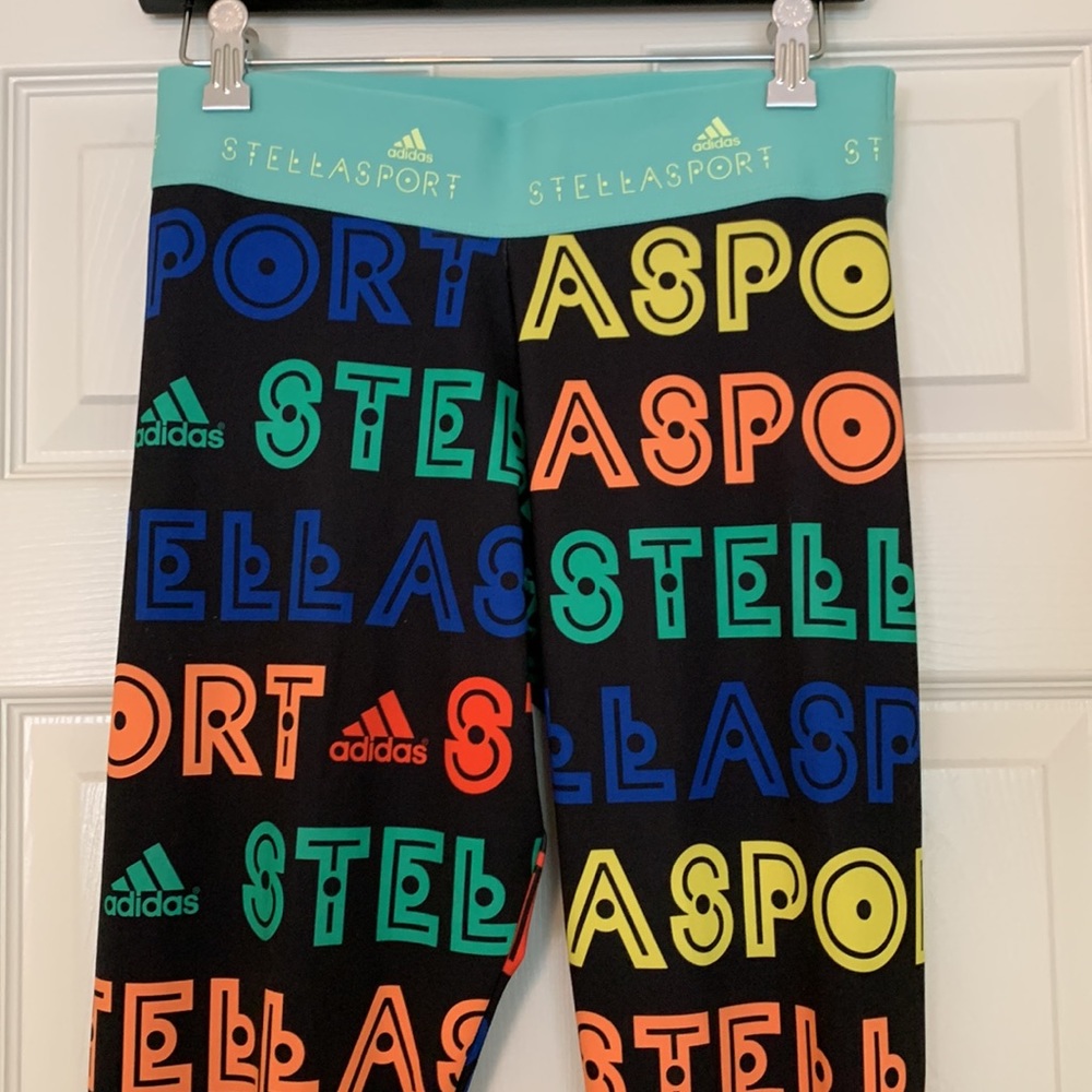 Adidas "StellaSport" Women’s Rainbow Logo Print - Multicolor - Picture 4 of 13